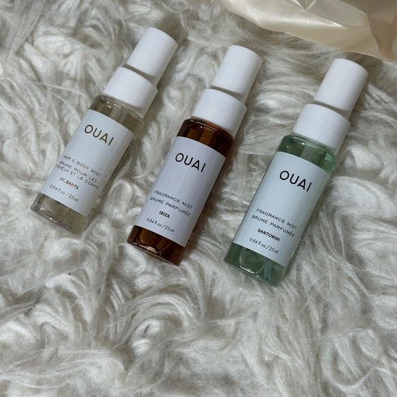 New Ouai Discovery Hair Body Mist Fragrance Mists Mini St. Barts Ibiza Santorini - Picture 2 of 2
